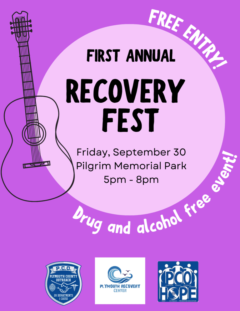 Plymouth County Outreach to Hold First-Ever Recovery Fest Community Event in Celebration of National Recovery Month