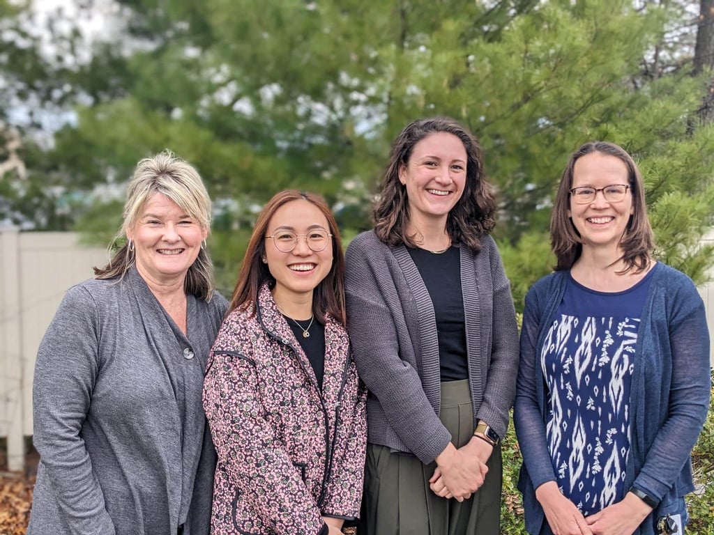 Team Members: Crystal King, MSEd, MT-BC, Colleen Weiner, MSEd, SLP-A, Haidee Dutch, MHSc, CCC-SLP, and Haylee McHugh, MS, CCC-SLP