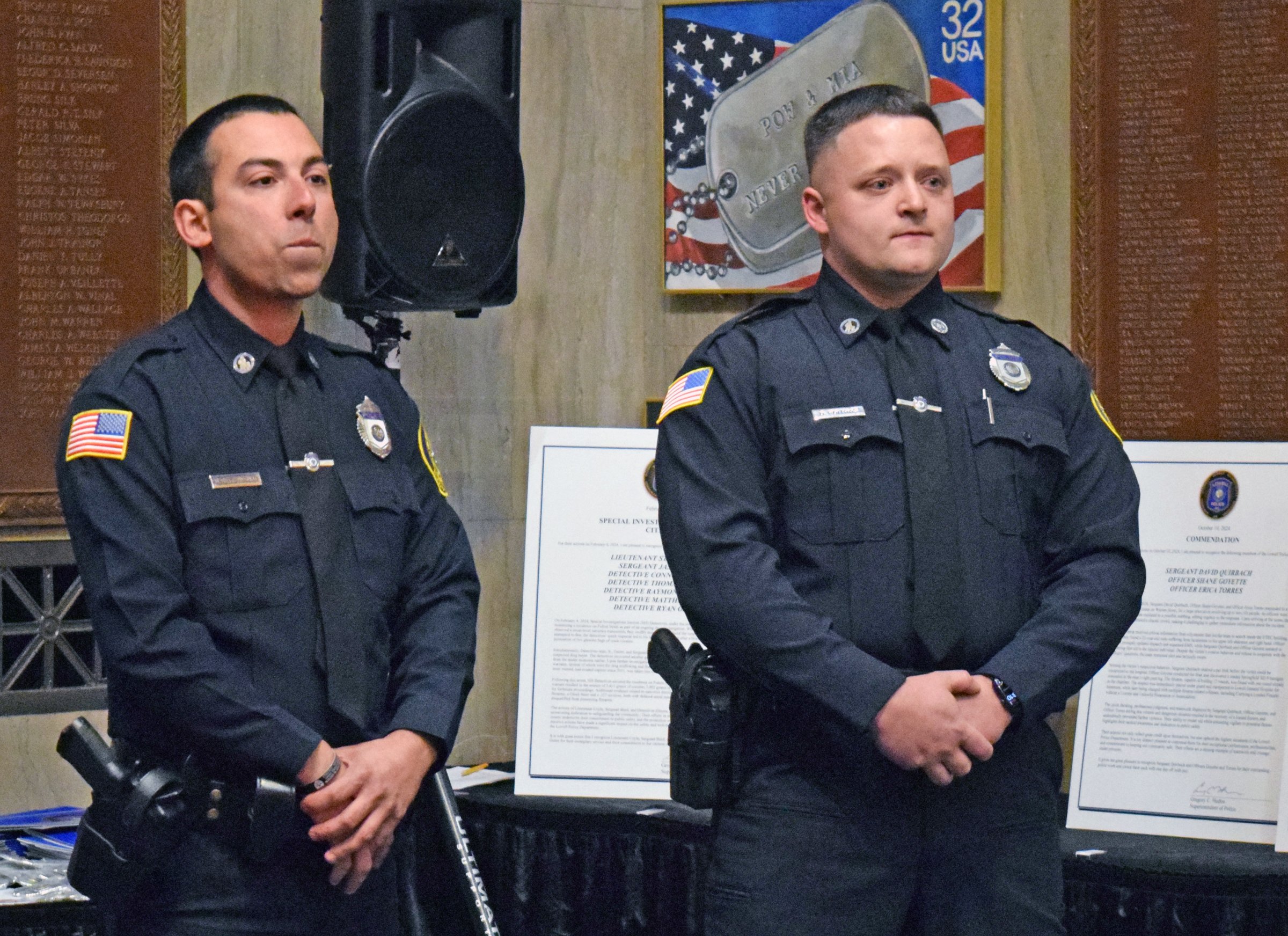 Lowell Police Department Recognizes Extraordinary Work of Officers,  Dispatchers and Residents – Lowell Police Department
