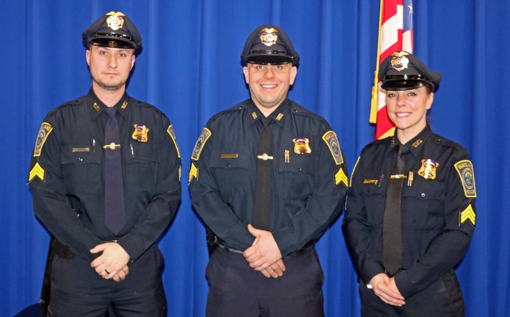 Wayland Police Department Promotes Three Officers John Guilfoil Public Relations LLC