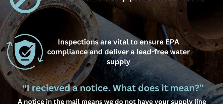 Groveland Water and Sewer Provides Update on Lead Pipe Inspection and Removal in Compliance with EPAs Newest Lead and Copper Rule Revisions