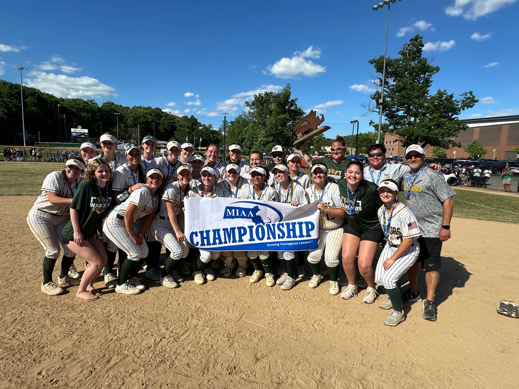 King Philip Regional High School is celebrating another State Championship after the Softball Team defeated Somerset Berkley Regional High School by a score of 14-1 to win the MIAA Division 2 State Championship on Saturday afternoon at Worcester State University.