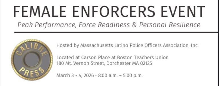 Empowering Women in Law Enforcement: Female Enforcers Training Brings Peak Performance & Resilience to the Northeast