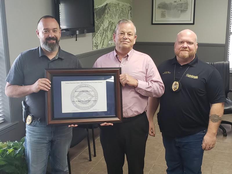 Dardanelle Police Department receives their Tier II Accreditation
