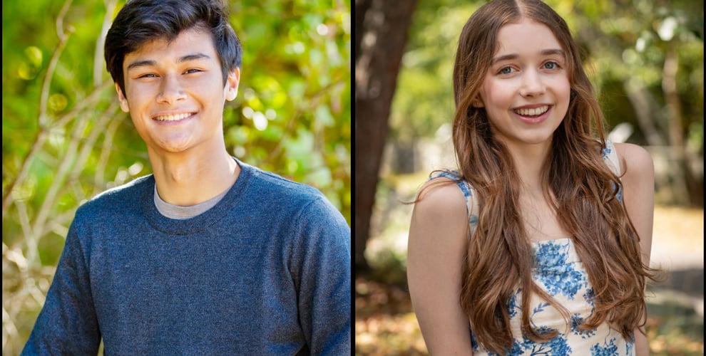The valedictorian of the Class of 2025 at King Philip Regional High School is Noah Lerner, left, and the salutatorian is Sarah Joy.