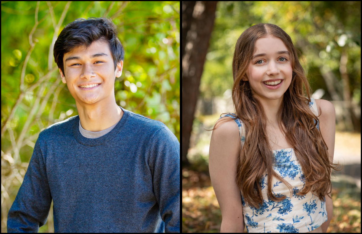 The valedictorian of the Class of 2025 at King Philip Regional High School is Noah Lerner, left, and the salutatorian is Sarah Joy.