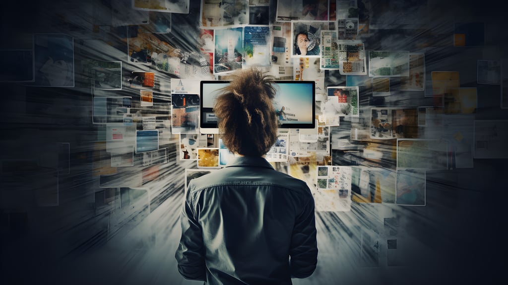 Trends stock photo, AI and VR