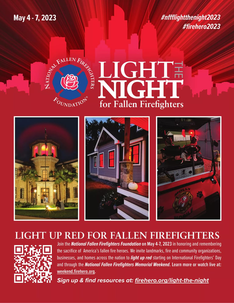 Enfield Fire District No. 1 to Participate in Light the Night for Fallen Firefighters