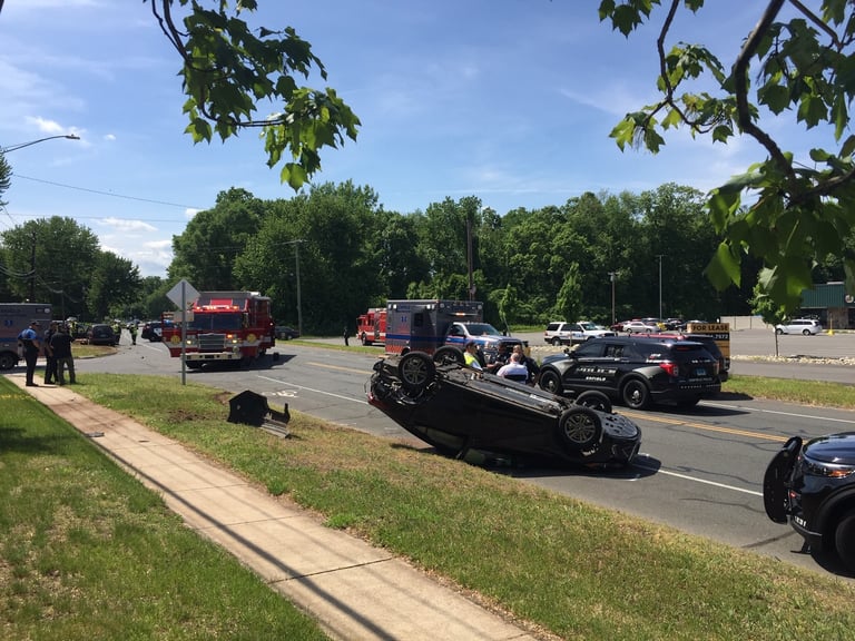 Enfield Fire District No. 1 Responds to Motor Vehicle Crash on Wednesday