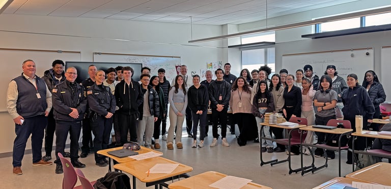 Lowell Police Department Partners with Lowell Public Schools to Offer a Class in Criminal Justice