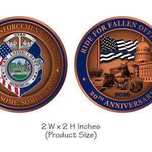 20th Anniversary Ride Coin
