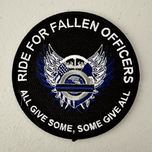Ride for Fallen Officers Patch