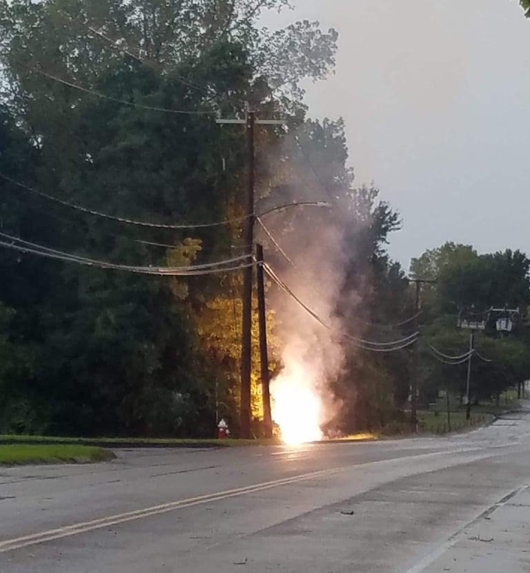 Enfield Fire District 1 Responds to Six Calls in 32 Minutes During Wednesday’s Storm