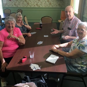 Photos from the 45's tournament at the Senior Center with the Methuen Police Department on October 10, 2017