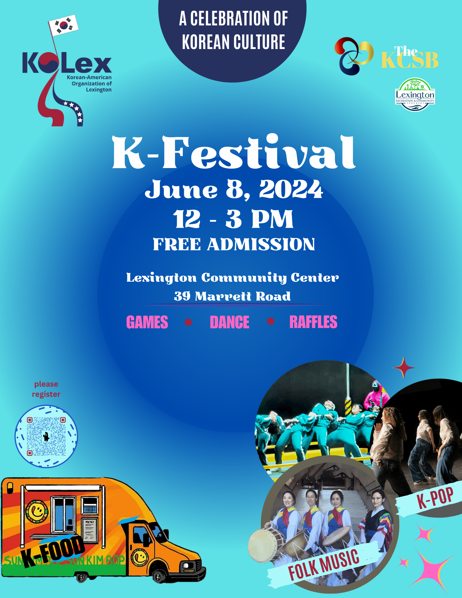 K Festival graphic.