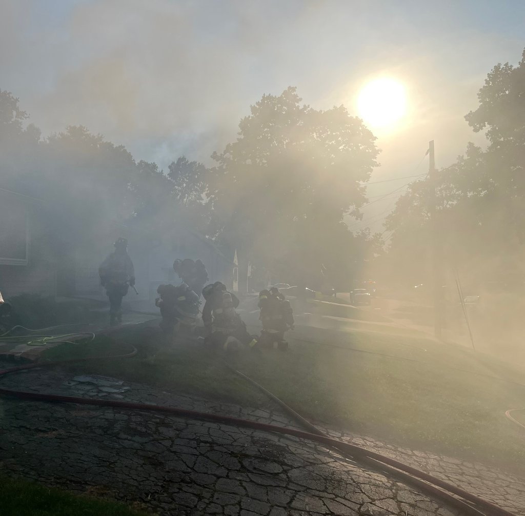 Enfield Fire District No. 1 Extinguishes Residential Fire on Lovely