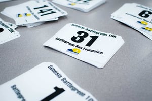 Battlegreen Run Foundation Bibs