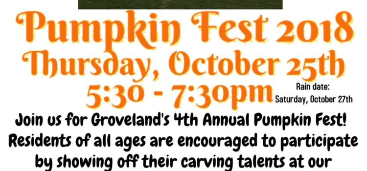 Groveland Community Invited to Fourth Annual Pumpkin Fest