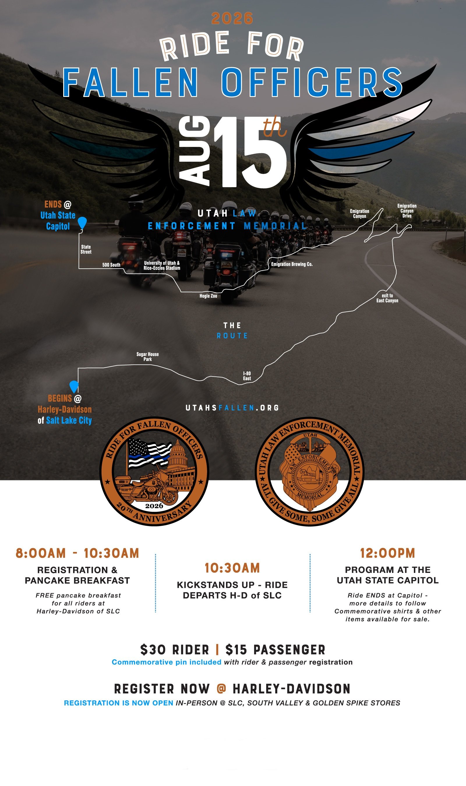 2025 Ride for the Fallen Poster