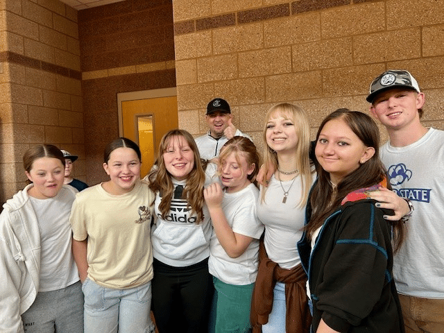 Youth City Council participated in the Community Christmas at the Ben Lomand High School on Saturday, December 14.