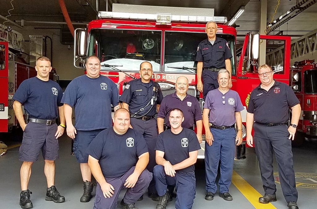 Enfield Starts New Firefighters Enfield Fire District 1