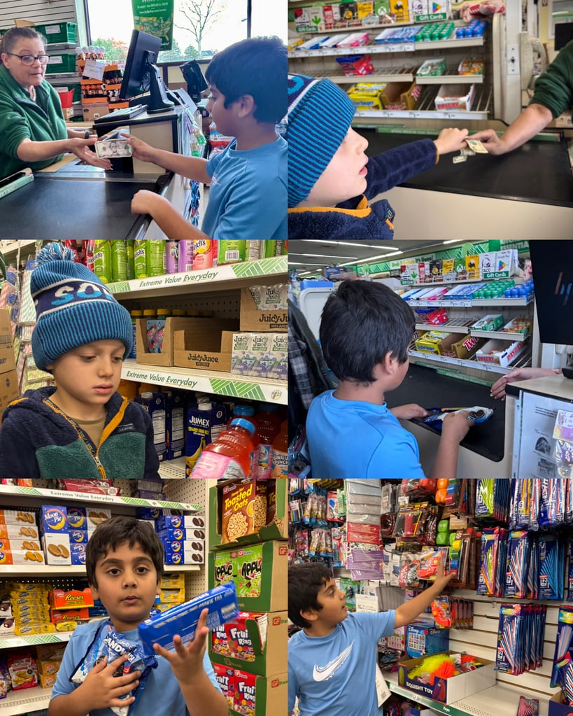 Students at SEAP took a trip to the Dollar Tree. They were able to pick out an item to purchase, then bring it to the register to pay! They did a great job working on their vocational skills!
