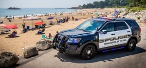 Cruiser on Beach