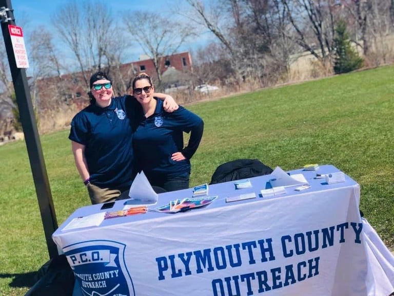pco attends bsu resource fair for mental health and substance use disorder.