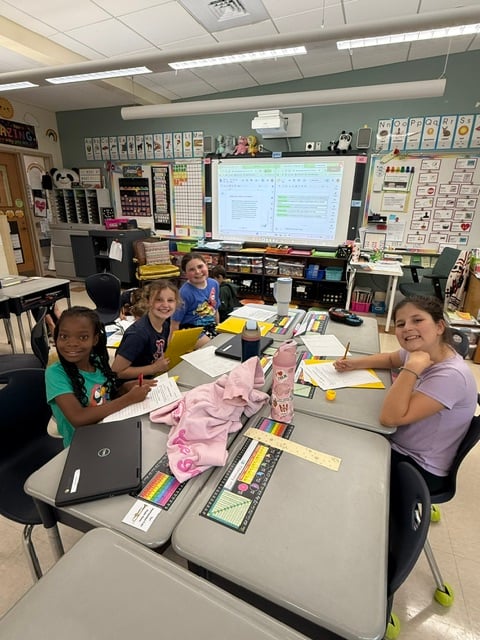 students in classroom