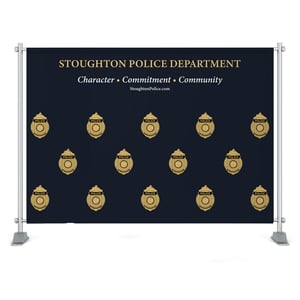 10x8' Press Conference Backdrop