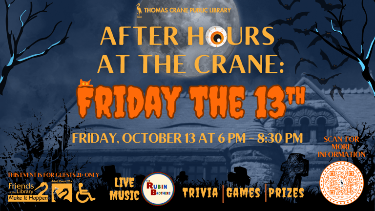 Thomas Crane Public Library to Host Annual Fall After Hours Event