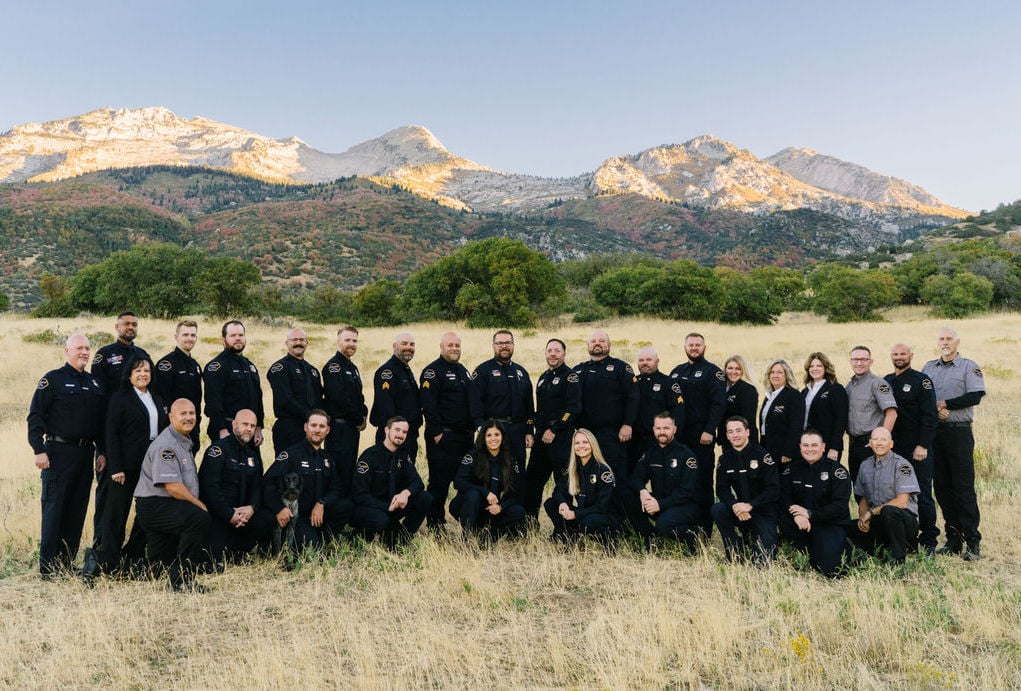 The Lone Pine Police Department team.
