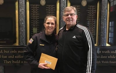 Thomas Dolan, Retired Association of Metropolitan Police donates $3,000