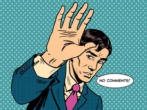 No comment clip art (Adobe Stock)