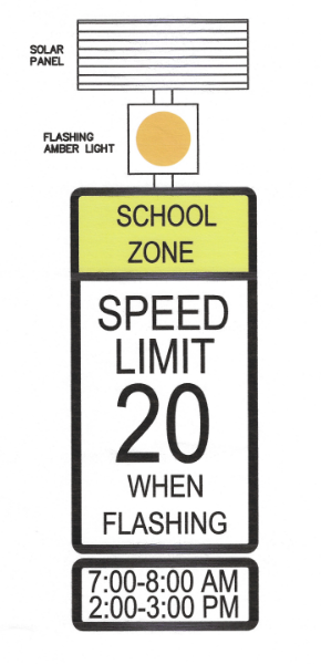 King Philip Regional High School Receives Grant to Install Flashing School Zone Signs