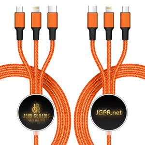 3-in-1 USB Multicharger cable with agency logo