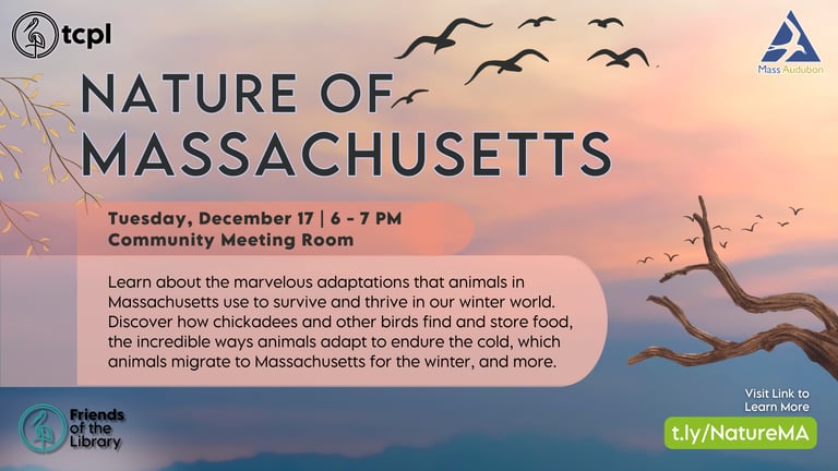 Nature of Massachusetts with Mass Audubon