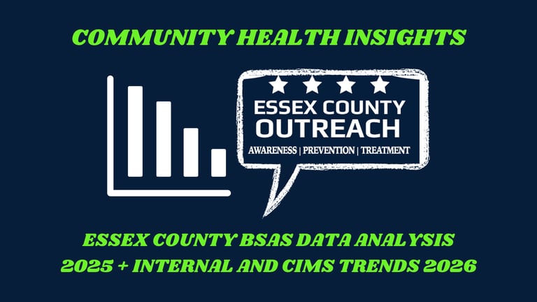 Essex County BSAS Data Analysis 2025 + Internal and CIMS Data Trends for 2026