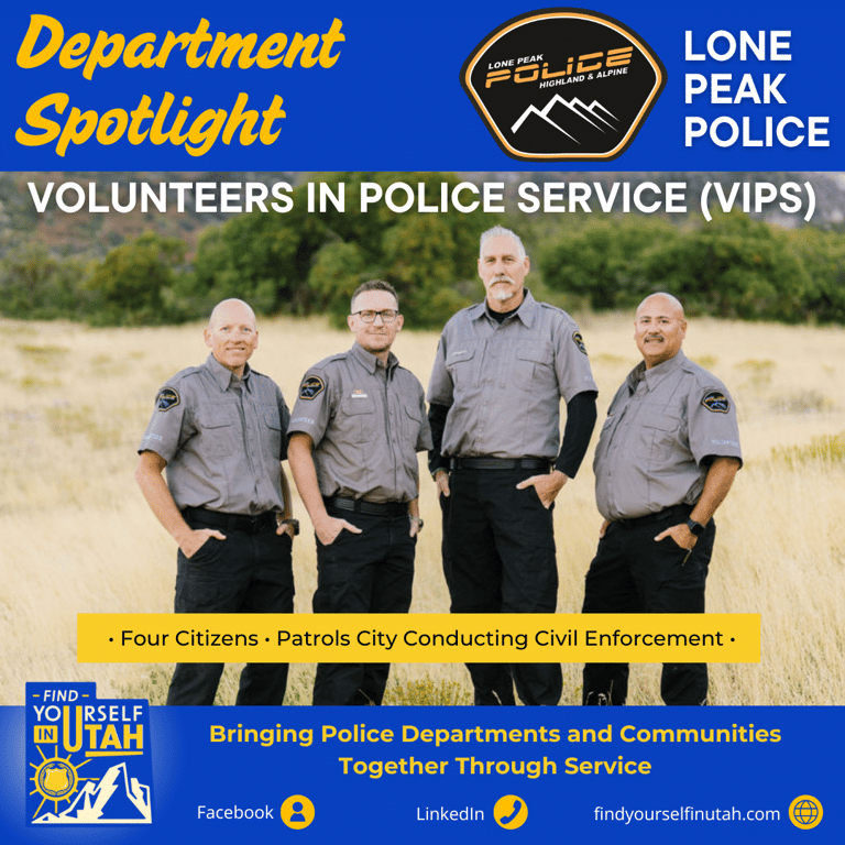 Department Spotlight: Lone Peak Police
