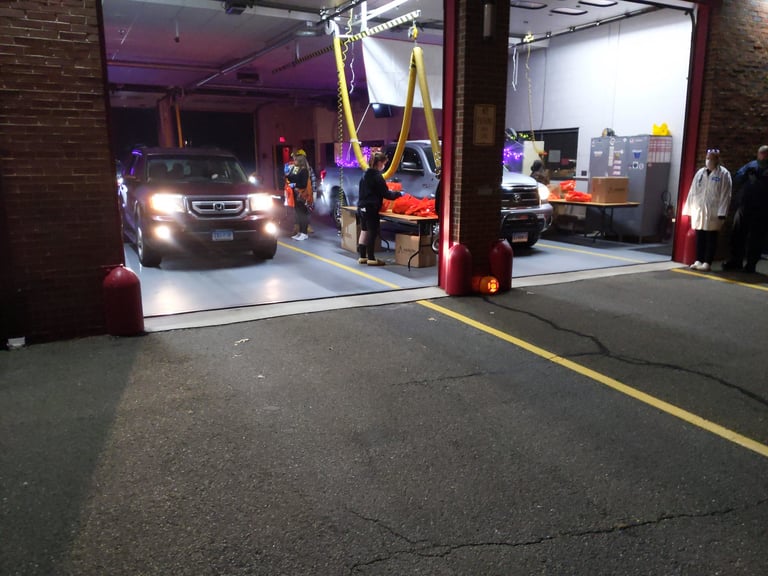 Enfield Fire District 1 Hosts Successful Drive-Thru Trick-or-Treat Event