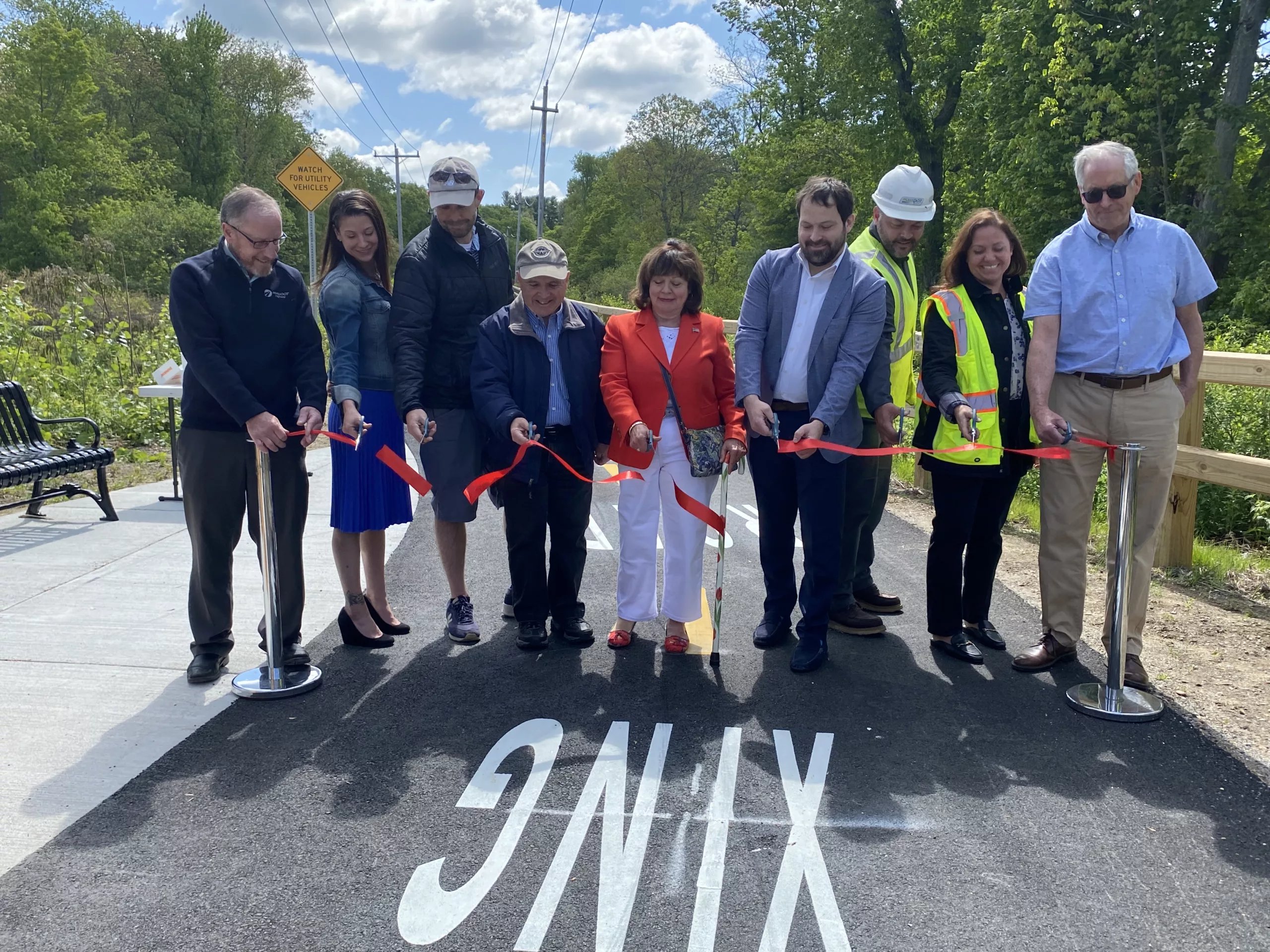 *PHOTOS* Town of Groveland Opens New Community Trail Town of Groveland, MA