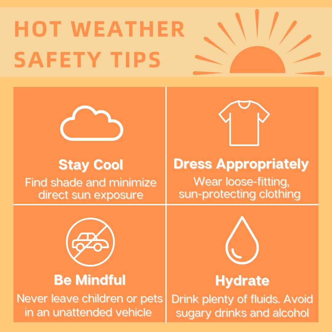 Tips for Staying Cool Amid This Week’s Heat Advisory Enfield Fire