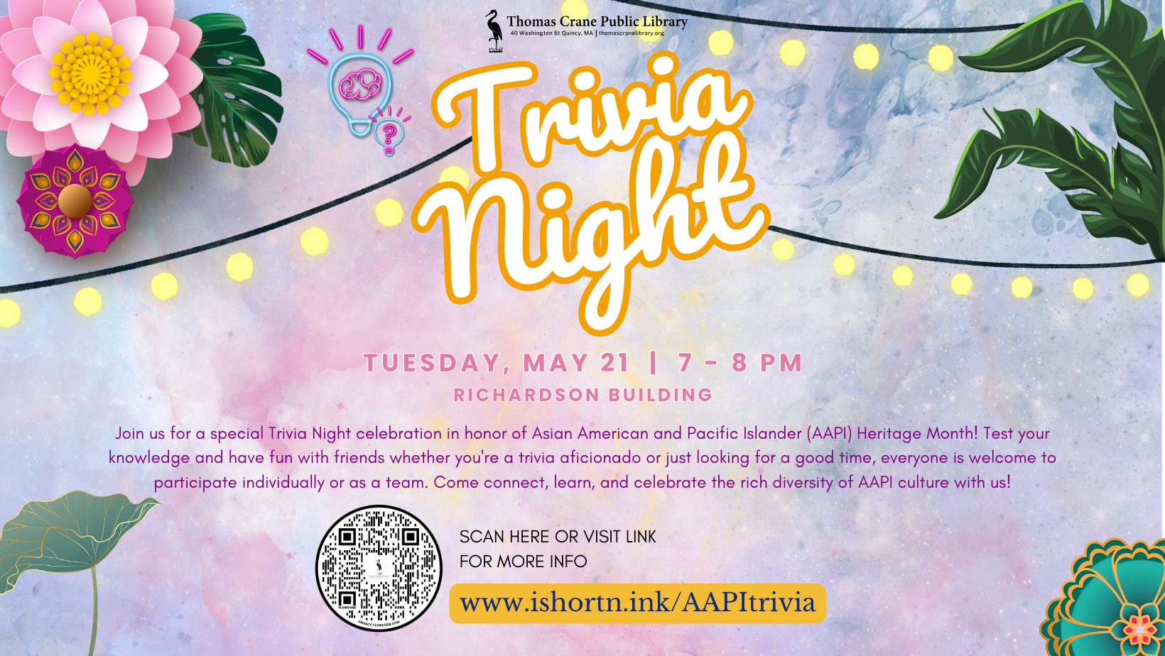 AAPI Heritage Month – Trivia Night!