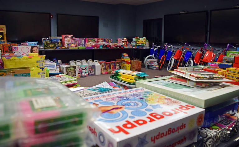 Middlesex Community College Joins Lowell Police and Community Partners for Eight Annual Lowell Police Holiday Toy Drive