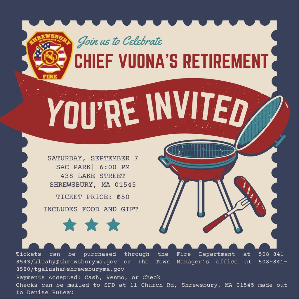 Chief Vuona's Retirement Party
