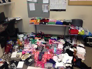 More than $6,000 worth of merchandise was stolen from the Square One Mall in Saugus and outlet stores in Kittery, Maine. (Saugus Police Photo)