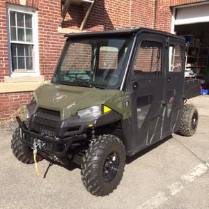 The Polaris Razor ATV used by Ipswich Police during today's search.