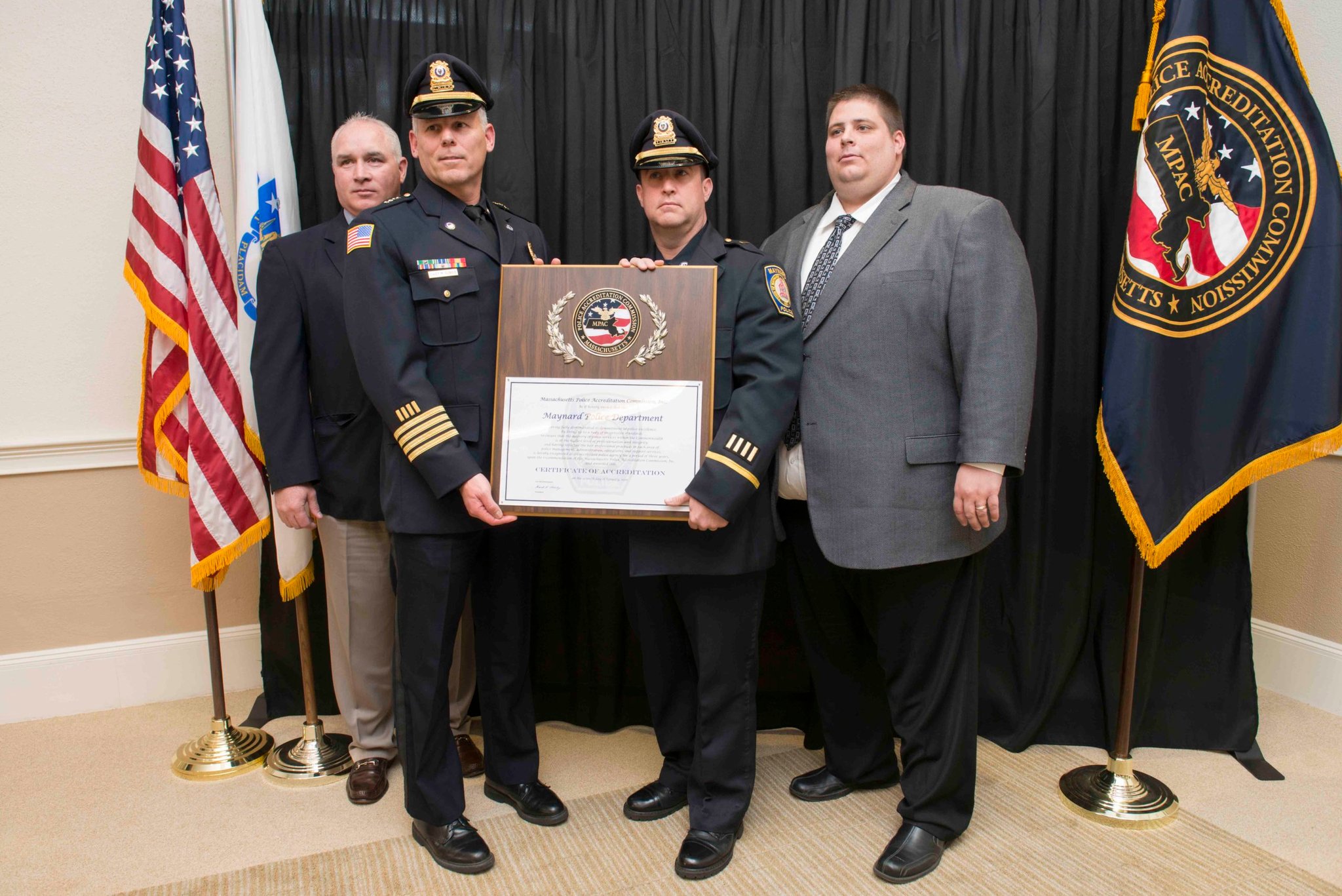 Accreditation award 5.5.16