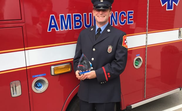 Amesbury Firefighter/EMT Todd Calderwood (Courtesy Photo)