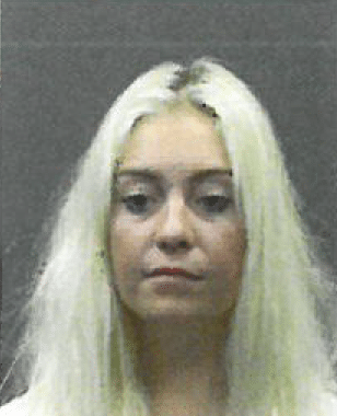 MARGARET ST. SAUVEUR, AGE 20, OF HULL was arrested and charged with Tagging Property. (Courtesy Photo)